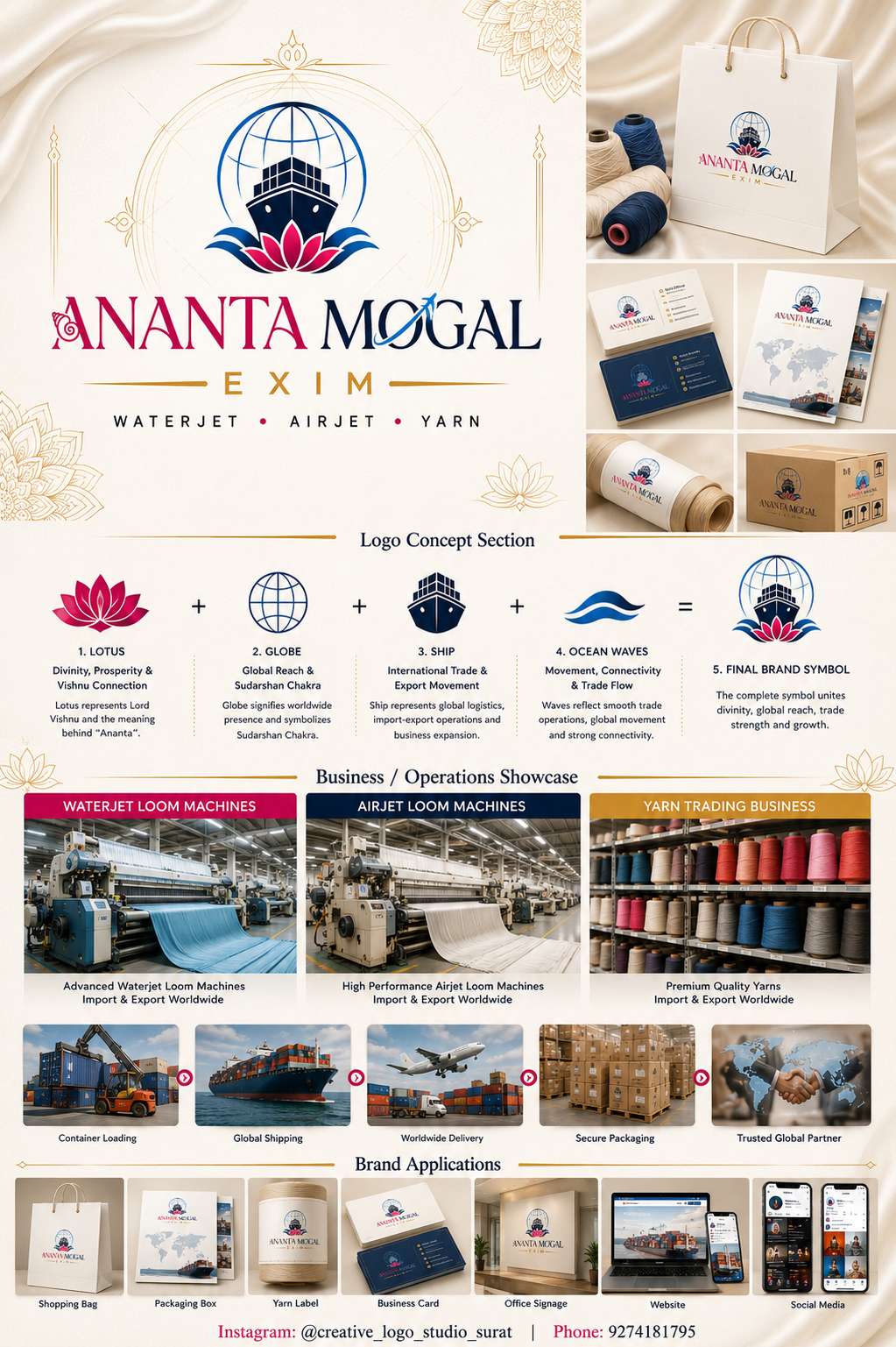 Ananta-mogal exim logo